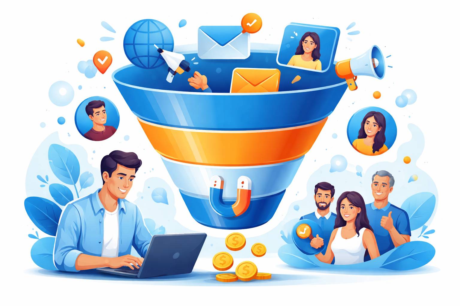 Cómo crear un embudo de ventas digital para servicios profesionales paso a paso
