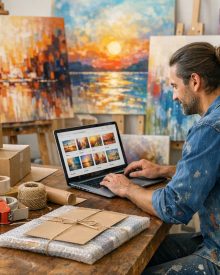 Cómo empezar a vender cuadros por internet paso a paso