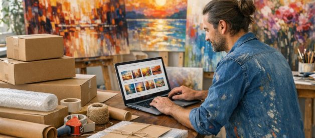 Cómo empezar a vender cuadros por internet paso a paso