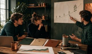 Fundadores comparando distintas vías de financiación para una startup