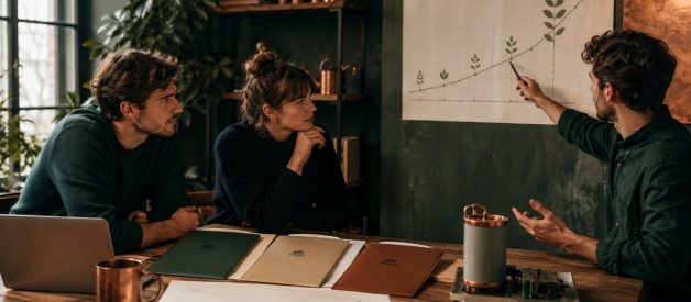 Fundadores comparando distintas vías de financiación para una startup