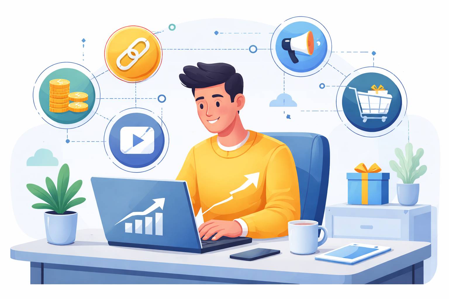 Marketing de afiliados para principiantes: estructura, estrategias y errores comunes Marketing de afiliados para principiantes: estructura, estrategias y errores comunes