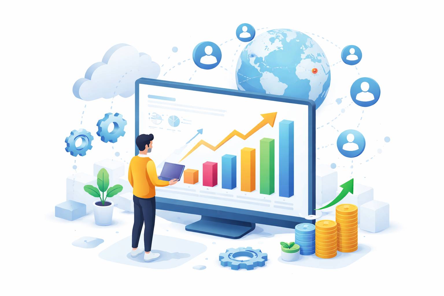 Negocios digitales escalables: características, ejemplos y cómo empezar